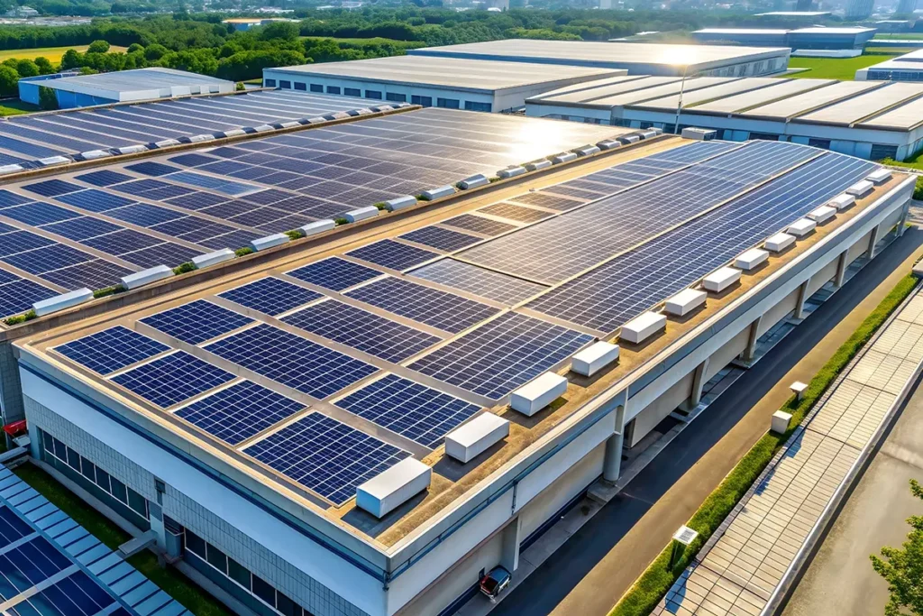 โซลาร์เซลล์โรงงาน ประหยัดค่าไฟแค่ไหน? คุ้มค่าจริงหรือไม่